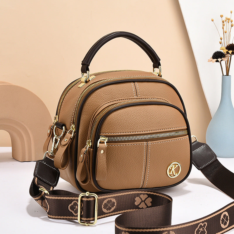 Sac à bandoulière compact multi-poches