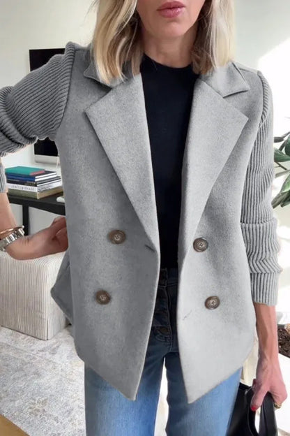Sacho®|Manteau en laine décontracté