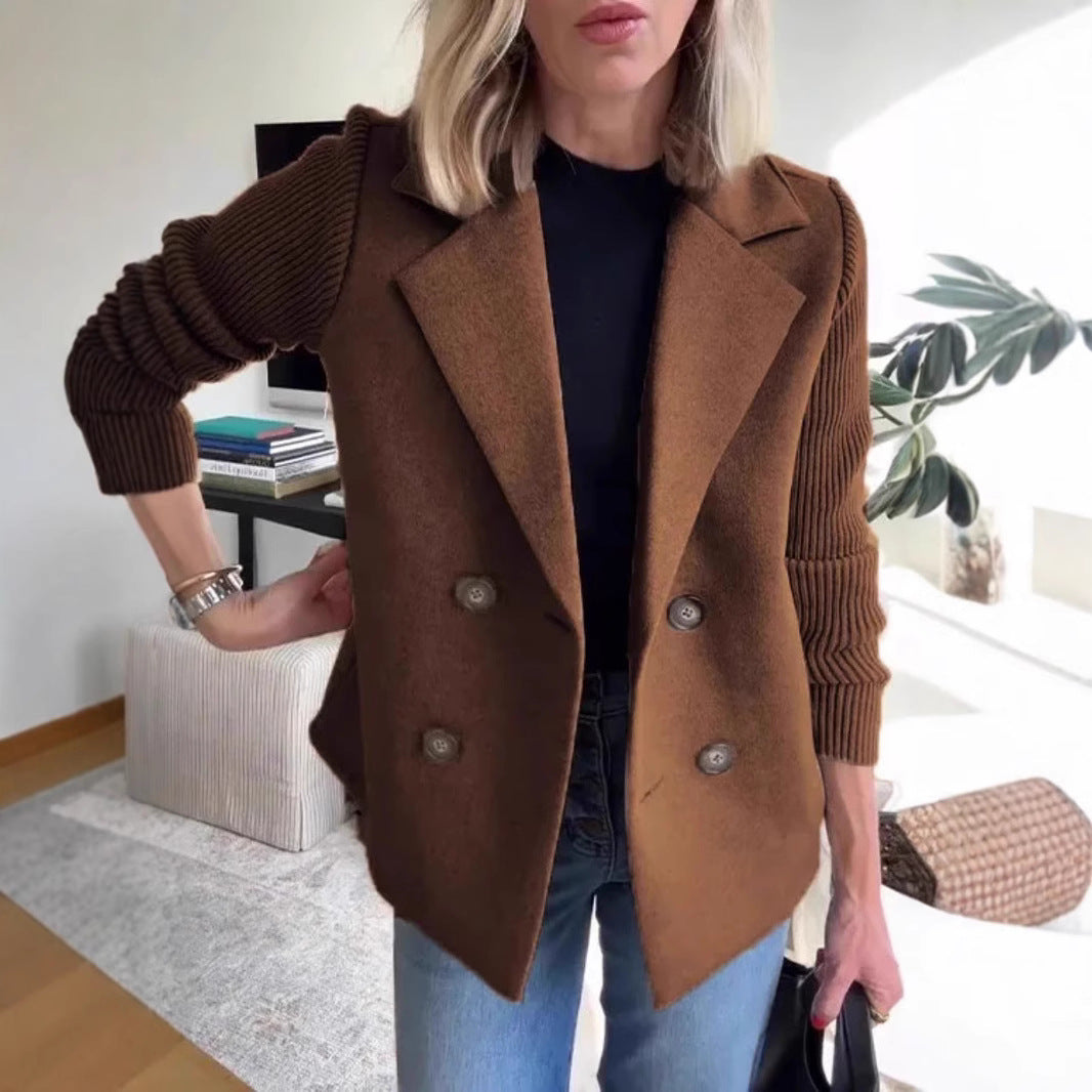 Sacho®|Manteau en laine décontracté