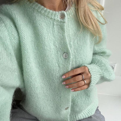 Cardigan doux en maille