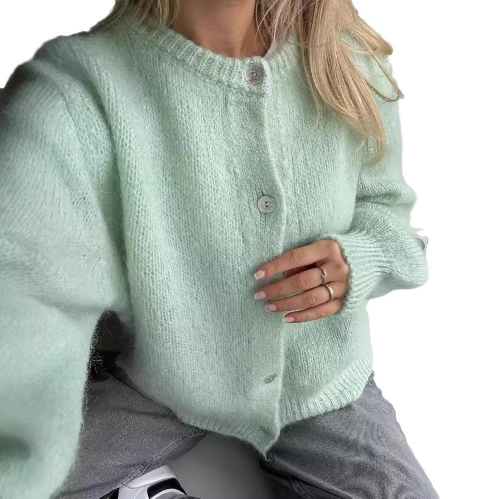 Cardigan doux en maille