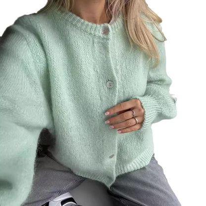 Cardigan doux en maille