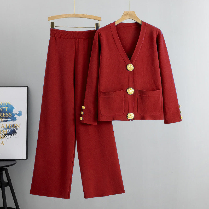 Lemyar®|Ensemble chic tricoté