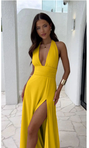 Mirage®|Robe fendue dos nu sexy